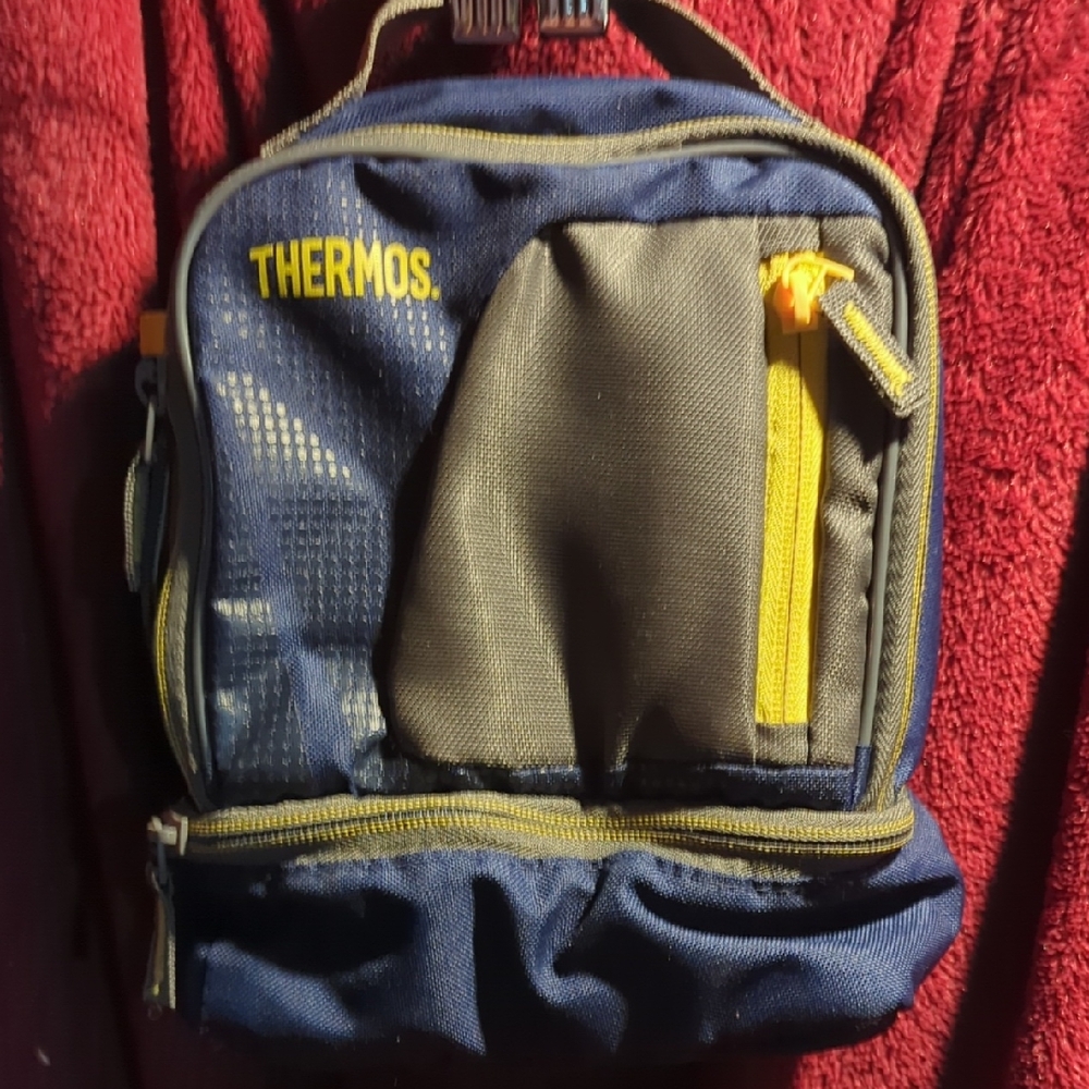 Thermos Navy and Yellow Men's Bag